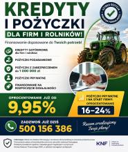 Kredyty dla firm i rolników