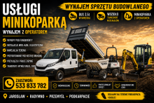 Usługi minikoparką