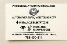 Usługi Elektryczne, Monitoring CCTV, Automatyka Bram, Domofony i Anten