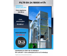 FILTR EK-24 / Odciąg Trocin 18 000 m³/h teraz 12900 zł taniej