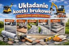 Układanie kostki brukowej