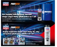 promocja na wybrane oleje LQM w opakowaniach 5L