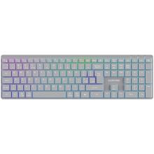 CANYON Bezprzewodowa Klawiatura HKB-W11 UK/US RGB Szara