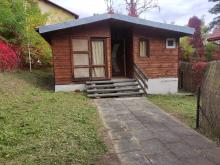 Domek z drewna i wiata | 24 m² | Radawa | działka 2 ary