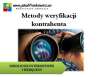 Metody weryfikacji kontrahenta (E-learning)