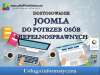 Dostosowanie Joomla do potrzeb osób niepełnosprawnych